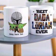 Load image into Gallery viewer, Personalized Best Dada Lorian Mug - Custom Family Gift Coffee Mug PopCulturePrints