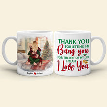 Load image into Gallery viewer, Personalized Christmas Couple Mug - I Love You Gift | Valentine's Day Gifts Coffee Mug PopCulturePrints