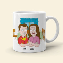 Load image into Gallery viewer, Personalized Mom Thanks For Giving Me Life Mug - Fun Gift for Mothers Coffee Mug PopCulturePrints