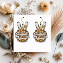 Load image into Gallery viewer, Peace and Adventure: Off-road Hand Sign Earrings - Personalized Gifts for Off-Road Girls Earrings PopCulturePrints