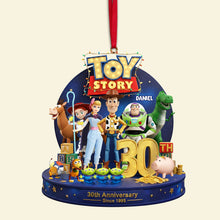 Load image into Gallery viewer, Celebrate 30 Years of Adventure! - Personalized Toy Story Ornament, Perfect Gift for Fans Ornament PopCulturePrints