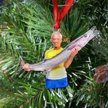 Load image into Gallery viewer, Personalized Fishing Photo Ornaments - Ideal Gifts for Fishing Enthusiasts Ornament PopCulturePrints