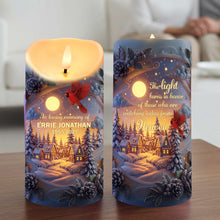 Load image into Gallery viewer, In Loving Memory Candle - Personalized LED Memorial Keepsake for Beloved Ones Led Candle PopCulturePrints