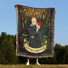 Load image into Gallery viewer, Magical Love Personalized Woven Blanket Blanket PopCulturePrints