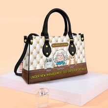 Load image into Gallery viewer, Personalized 'BRUH We Back!' Colorful Crayon Pencil Case Leather Bag PopCulturePrints