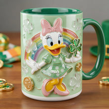 Load image into Gallery viewer, “Catch Your Luck!” - Lucky Accent Mug - Personalized Gift for Every Occasion Coffee Mug PopCulturePrints