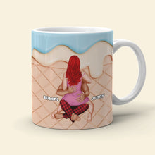 Load image into Gallery viewer, Personalized Couple Mug – 'I'll Melt With You' Design | Custom Valentine’s Day Gifts Coffee Mug PopCulturePrints