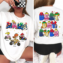 Load image into Gallery viewer, Celebrate Mom with Joy: Personalized MOM Shirt - Unique Gift for Mom and Grandma Shirts PopCulturePrints