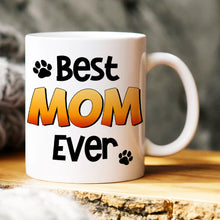Load image into Gallery viewer, Personalized Best Dog Mom Ever Mug - Unique Mother's Day Gift for Pet Lovers Coffee Mug PopCulturePrints