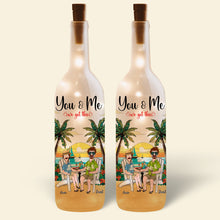 Load image into Gallery viewer, You & Me - We've Got This - Personalized Bottle Lamp for Couples Bottle Lamp PopCulturePrints