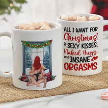 Load image into Gallery viewer, Personalized Romantic Christmas Mugs | Unique Couple Gifts | Valentine's Day Gifts Coffee Mug PopCulturePrints