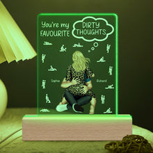 Load image into Gallery viewer, Personalized 3D LED Light - You're My Favorite Gift for Couples Led Night Light PopCulturePrints