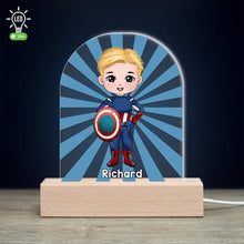Load image into Gallery viewer, Personalized 3D LED Night Light for Kids - Custom Gift Led Night Light PopCulturePrints