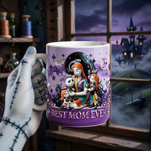 Load image into Gallery viewer, "Best Mom Ever" - Spooky Queen Family Coffee Mug - Personalized Gift for Moms, Grandmas and More Coffee Mug PopCulturePrints