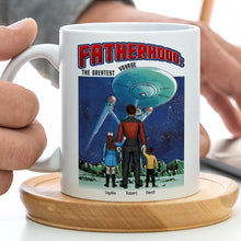 Load image into Gallery viewer, Personalized Space Odyssey Dad Coffee Mug Coffee Mug PopCulturePrints