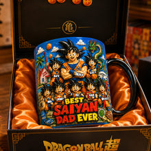 Load image into Gallery viewer, “Best Saiyan Dad Ever” - Personalized Legendary Dad Magic Coffee Mug - Perfect Gift for Dad and Grandpa Coffee Mug PopCulturePrints