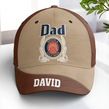 Load image into Gallery viewer, Custom Dad's Classic Cap - Perfect Beer Lover's Gift Caps PopCulturePrints