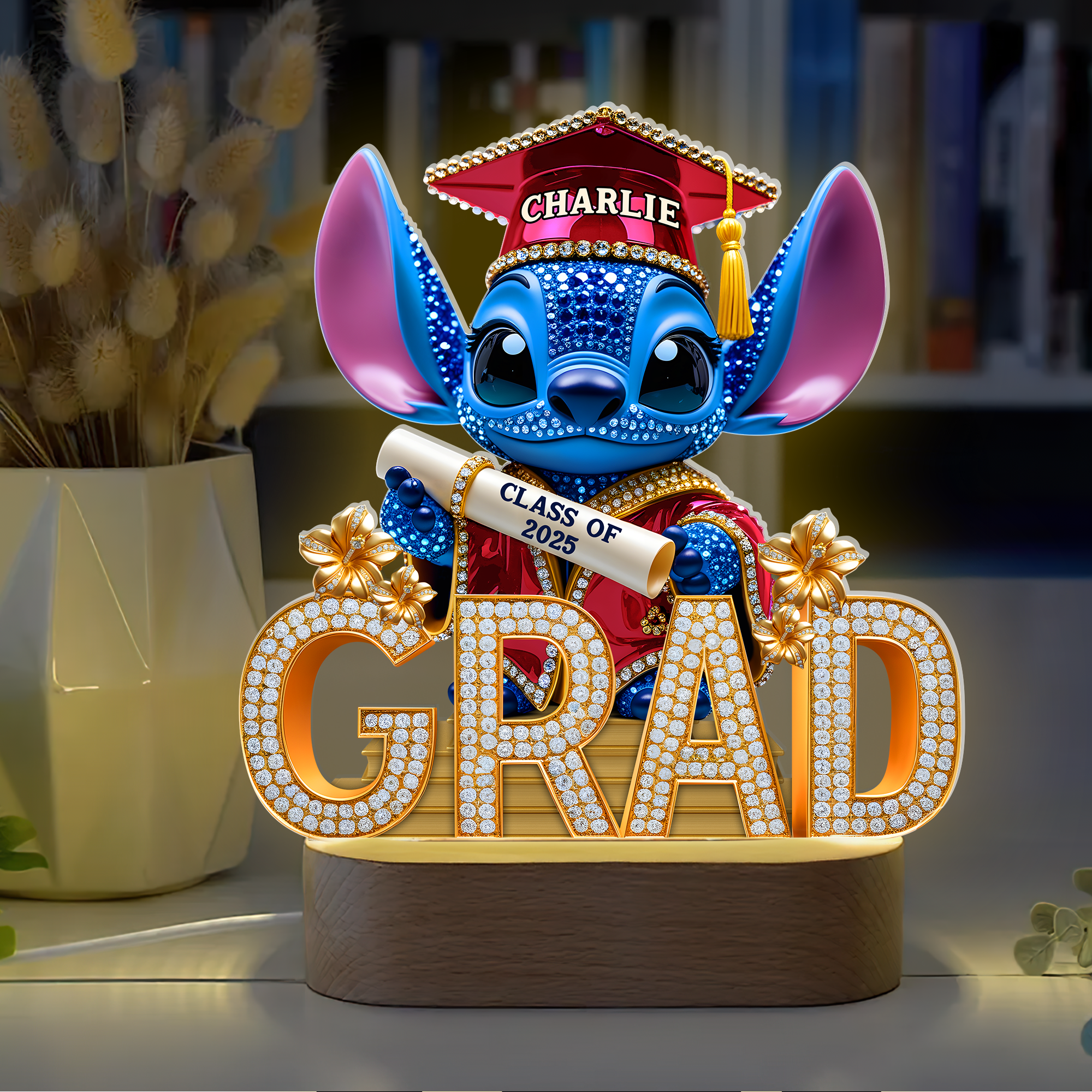 Celebrate Your Graduate! Custom Graduation LED Light - Unique Gift for Graduates Led Night Light PopCulturePrints