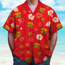 Load image into Gallery viewer, It's Not a Dad Bod, It's a Father Figure - Personalized Hawaiian Shirt for Dads Hawaiian Shirts PopCulturePrints