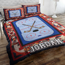 Load image into Gallery viewer, Personalized Baseball Lover's Quilt Bedding Set Blanket PopCulturePrints
