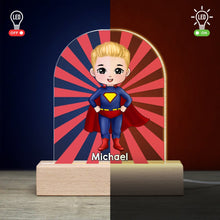 Load image into Gallery viewer, Personalized 3D LED Night Light for Kids - Custom Gift Led Night Light PopCulturePrints