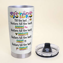 Load image into Gallery viewer, Personalized Superhero Sisters Tumbler Tumbler Cup PopCulturePrints