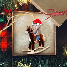 Load image into Gallery viewer, Personalized Baby Christmas Ornaments - Custom Photo Gifts Ornament PopCulturePrints