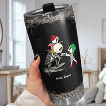 Load image into Gallery viewer, Personalized 'Bone Daddy' Halloween Tumbler Gift Tumbler Cup PopCulturePrints