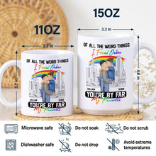Load image into Gallery viewer, You're By Far My Favorite - Personalized White Edge-to-Edge Mug Mug PopCulturePrints