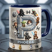Load image into Gallery viewer, Celebrate Your Unique Style with the Alphabet Initial Letter Mug - Personalized Gift for All Occasions Coffee Mug PopCulturePrints
