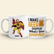 Load image into Gallery viewer, Super Dad Personalized Beer Lover Coffee Mug Coffee Mug PopCulturePrints