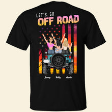 Load image into Gallery viewer, Personalized 'Let's Go Off-Road' Adventure T-Shirt Shirts PopCulturePrints