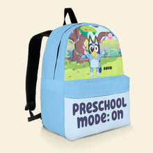 Load image into Gallery viewer, Personalized Preschool Mode: On Backpack Backpack PopCulturePrints
