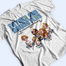 Load image into Gallery viewer, Unbreakable Bond | Personalized Father Daughter T-Shirt T-shirt PopCulturePrints