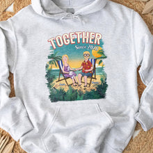 Load image into Gallery viewer, Together Forever - Personalized Couple Shirt Shirts PopCulturePrints