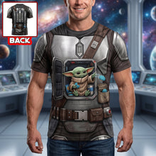 Load image into Gallery viewer, Lovely Interstellar Explorer Companion In Mech-Suit 3D Shirt - Personalized Gifts 04tyqn170726 AOP Products PopCulturePrints