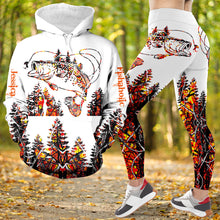 Load image into Gallery viewer, Custom Fishing Lover's Hoodie & Leggings Set AOP Products PopCulturePrints