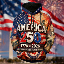 Load image into Gallery viewer, Celebrate Freedom: Stirring American 3D All-Over Shirt - Personalized Gift for Patriots AOP Products PopCulturePrints