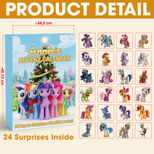Load image into Gallery viewer, “Count Down the Joy!” - Personalized Christmas Advent Calendar - Gift for Kids, Fans of Animation, Magical Creatures Advent Calendar PopCulturePrints