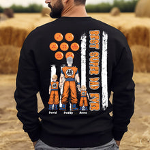 Load image into Gallery viewer, Best Super Dad Ever - Personalized Custom Shirt for Dads Shirts PopCulturePrints