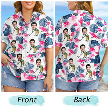 Load image into Gallery viewer, Custom Photo Golf Lovers Funny Art - Personalized Hawaiian Shirt Hawaiian Shirt PopCulturePrints