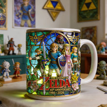 Load image into Gallery viewer, Adventure Awaits! Personalized Adventure Anniversary Coffee Mug Coffee Mug PopCulturePrints