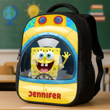 Load image into Gallery viewer, Happy Sea Adventure School Bag - A Perfect Personalized Gift for Kids Backpack PopCulturePrints