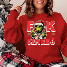 Load image into Gallery viewer, Humorous Grinch-Inspired Christmas Sweatshirt Shirts PopCulturePrints
