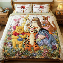 Load image into Gallery viewer, Celebrate Togetherness with a Century Celebration Cute Quilt Bed Set - Personalized Gift for All Occasions Bedding Set PopCulturePrints