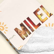 Load image into Gallery viewer, A Mother's Love Means MILELE - Personalized Lion Blanket for Mom Blanket PopCulturePrints