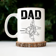 Load image into Gallery viewer, Dad The Man The Myth The Legend - Custom Personalized Mug for Dad and Grandpa Mug PopCulturePrints