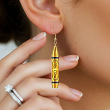 Load image into Gallery viewer, "Celebrate Your Favorite Teacher!" - Personalized Teacher Earrings - Custom Gifts for Educators Earrings PopCulturePrints