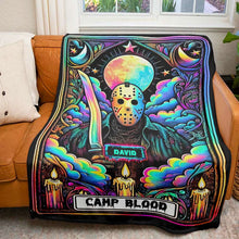 Load image into Gallery viewer, Welcome to Halloween - Personalized Blanket for Fans of Spooky Culture Blanket PopCulturePrints