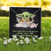 Load image into Gallery viewer, Galaxy's Best Mom Necklace - Mother's Day Gift Jewelry PopCulturePrints